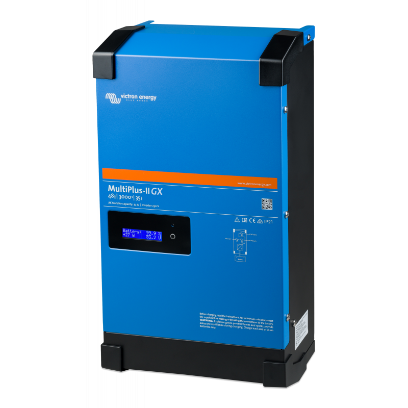 Victron MULTIPLUS-II 48/3000/35-32 - Chargeurs/Convertisseurs Smart Energy  Shop - Specialist in Victron Energy and Fischer Panda hybrid energy